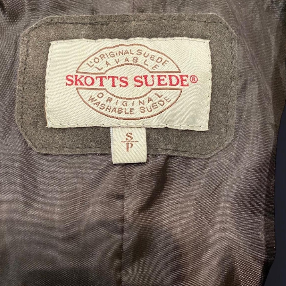 SKOTTS SUEDE Jacket #westernvibes Premium Quality Washable Suede. US S ptp 17.5 - Picture 2 of 13